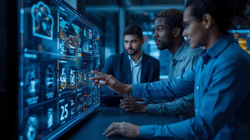 Enterprise Zero Trust Security architecture protecting users, devices, and data