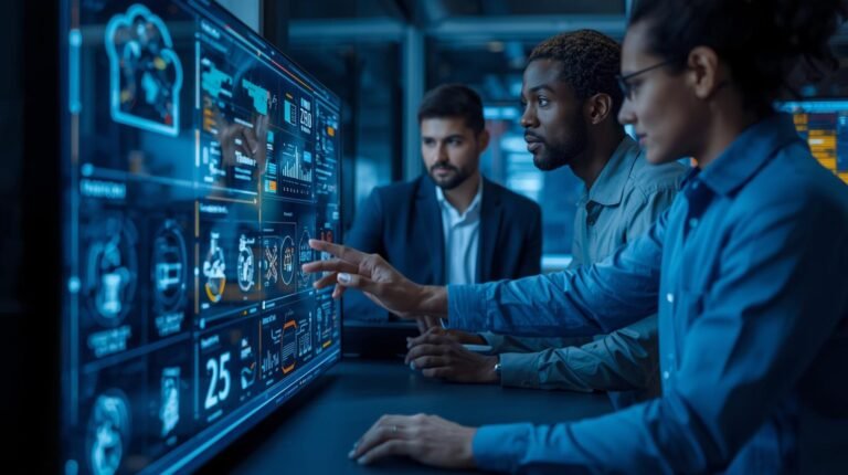 Enterprise Zero Trust Security architecture protecting users, devices, and data