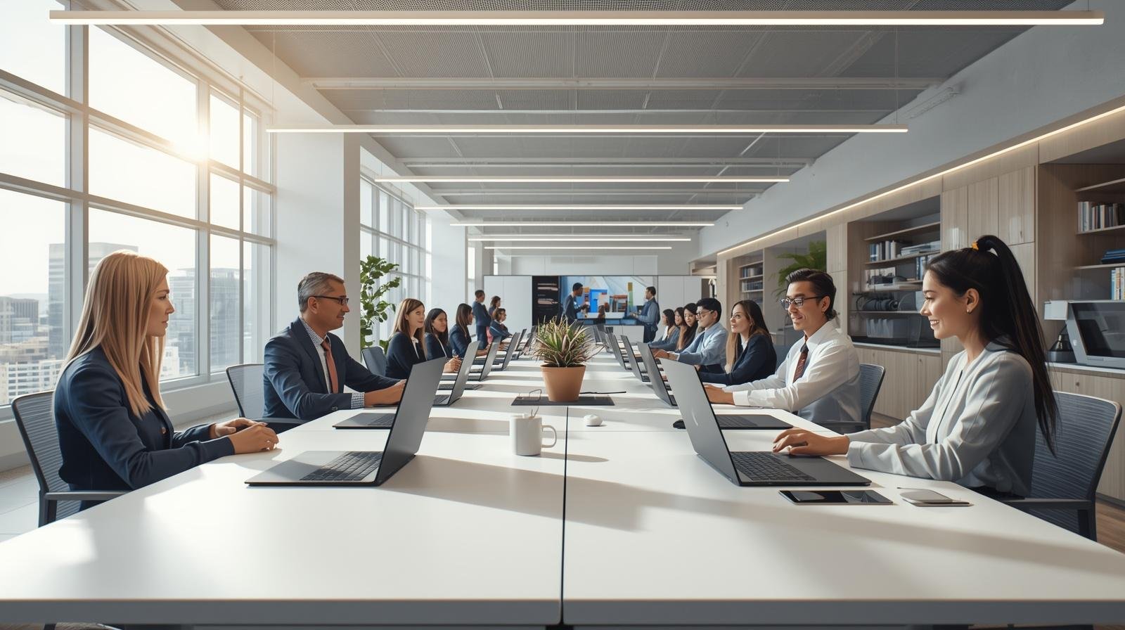 modern workplace using Surface for Business devices